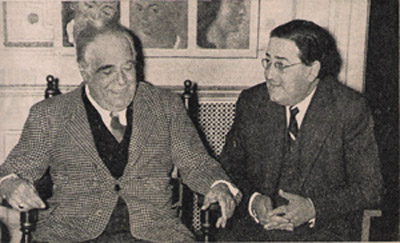 Con José Janés y Olivé 