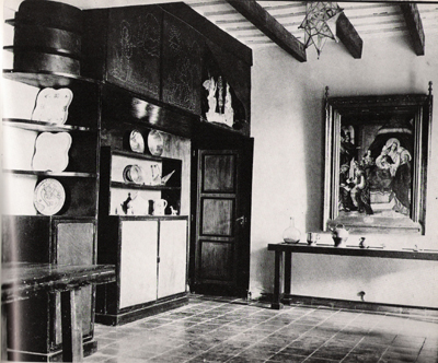 interior de la ermita de San Cristobal