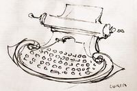 typewriter attributed (falsely) to Miquelangelo