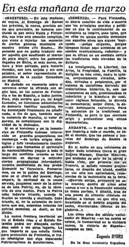 Glosas en La Vanguardia