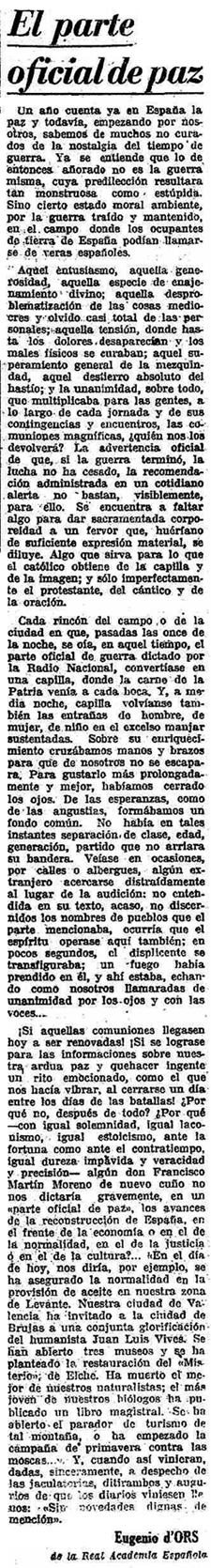 Glosas en La Vanguardia