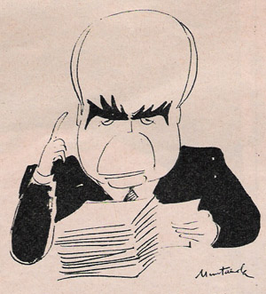 Caricatura de E. d'Ors