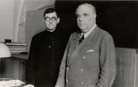 Con D. Fermín Izurdiaga 