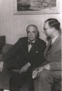 Con Ramón Garriga