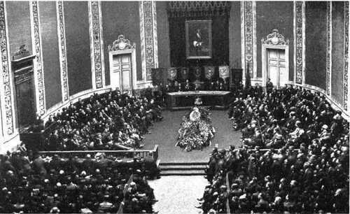 Acto acad&eacute;mico homenaje a Ganivet