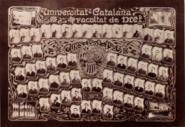 orla Facultad de Derecho, 1902-03