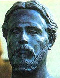 Escultura de E. d'Ors de J. Clar&aacute;